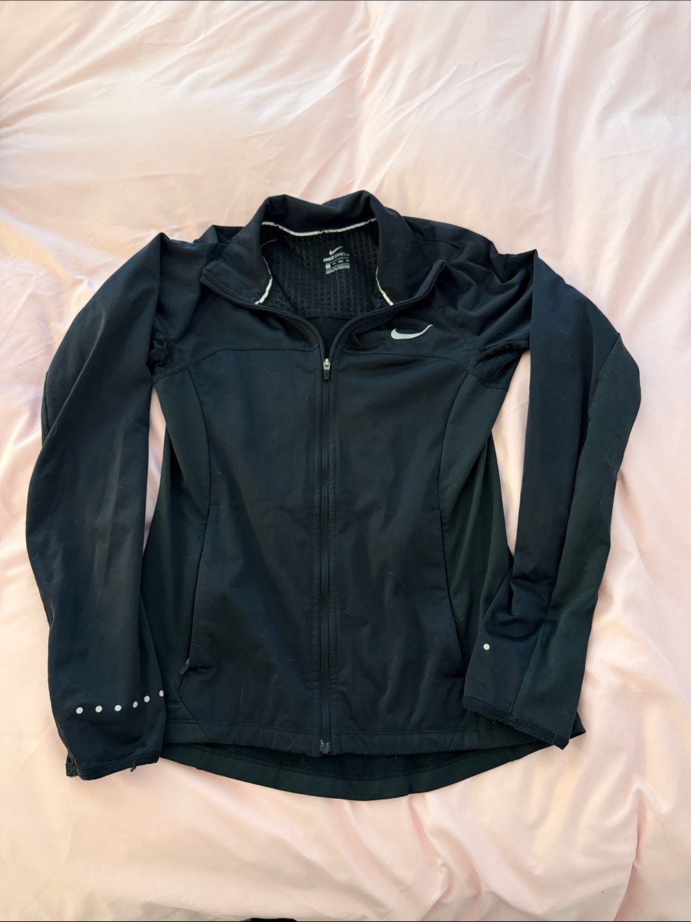 Nike Shield Black Women's Full-Zip Training Jacket